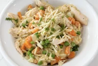 One-Pan Rotisserie Chicken and Orzo