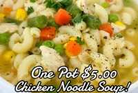 Comforting One-Pot Chicken Noodle Soup