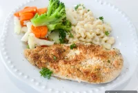 Golden Crispy Panko Parmesan Chicken