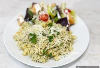 Effortless 3 Ingredient Slow Cooker Pesto Chicken