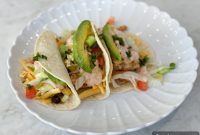 Creamy Southwest Chicken Tacos