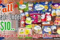 Five Delectable Fall Dinners for Under Ten Dollars