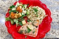 Parmesan-Crusted Lemon Salmon