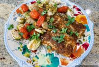 Lemon Herb Sheet Pan Cod