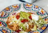 Red Chili Chicken Enchiladas