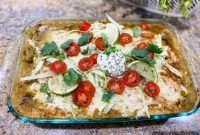 Savory Chicken Enchilada Casserole