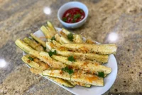 Parmesan Zucchini Crisps