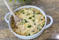 Creamy Chicken Alfredo Bake