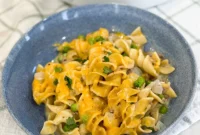 Creamy Ground Beef Stroganoff Bake
