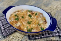 Golden Ritz Cracker Chicken Bake