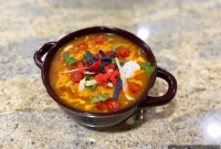 Easy 8-Can Chicken Taco Crockpot Soup
