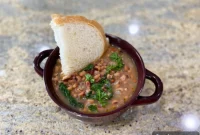 Savory Black Eyed Peas and Spinach