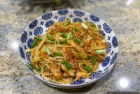 Homemade Chicken Chow Mein