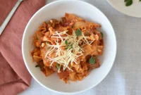 Easy Skillet Lasagna