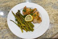 Zesty Lemon Sheet Pan Chicken and Asparagus