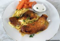 Golden Oven-Baked Chicken and Rice Delight