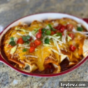 Delicious Smothered Loaded Burrito, perfectly baked and topped with sauce and cheese