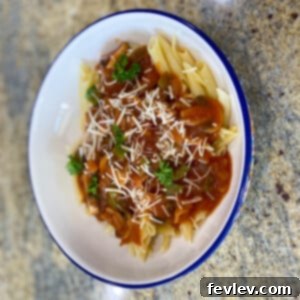 Vibrant Vegetable Pasta dish, a healthy and quick meal perfect for weeknights