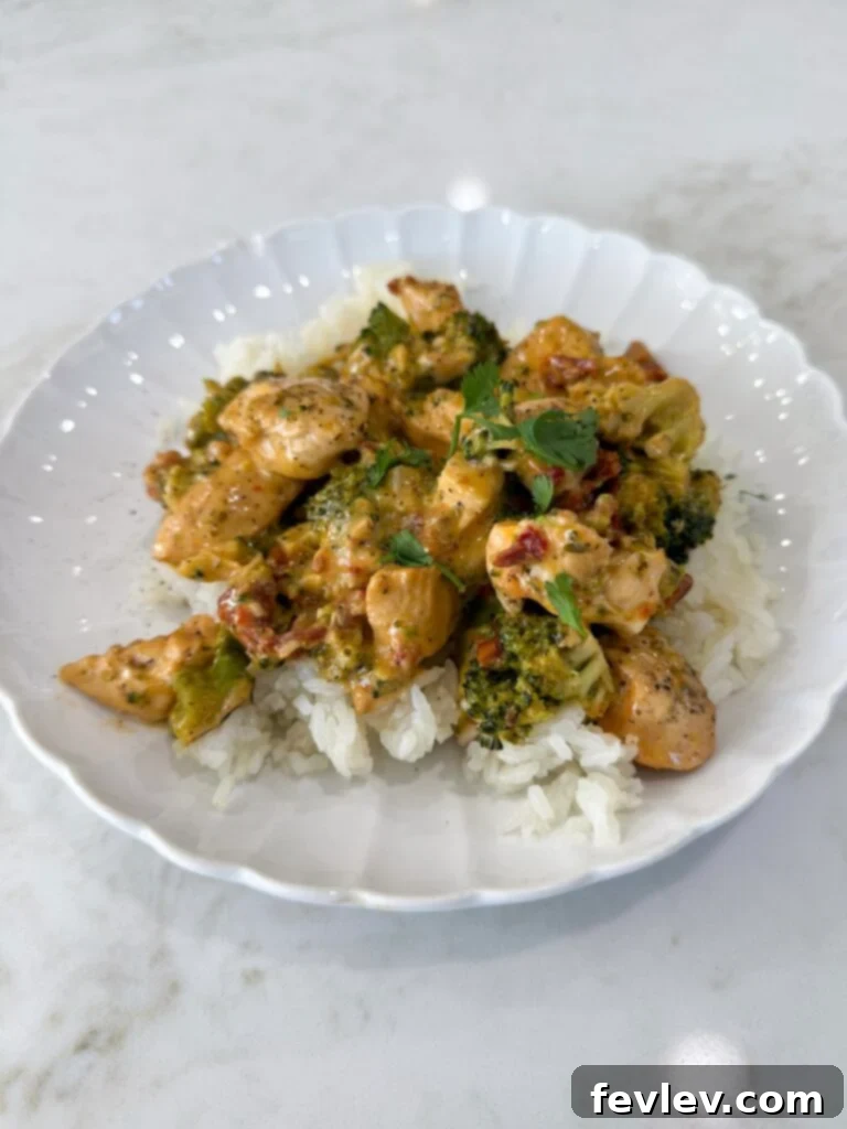 Creamy Sun-Dried Tomato Chicken and Broccoli in 15 Minutes 10 tiktok chicken and broccoli dinner