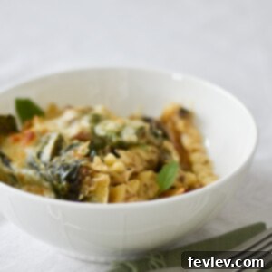 Delicious White Chicken Mushroom Spinach Lasagna