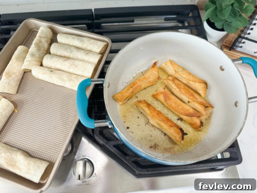 cheesy chicken taquitos with toppings, mexican dinner idea
