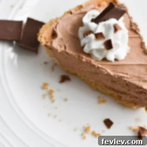 No-Bake Hershey’s Chocolate Pie