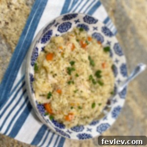 Delicious Chicken and Rice dish, a perfect comfort food.