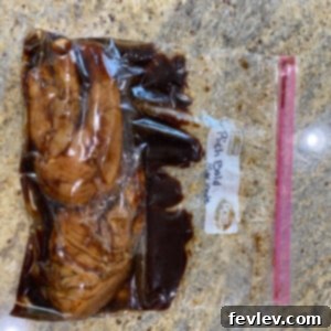 Deliciously marinated chicken breasts, ready for cooking