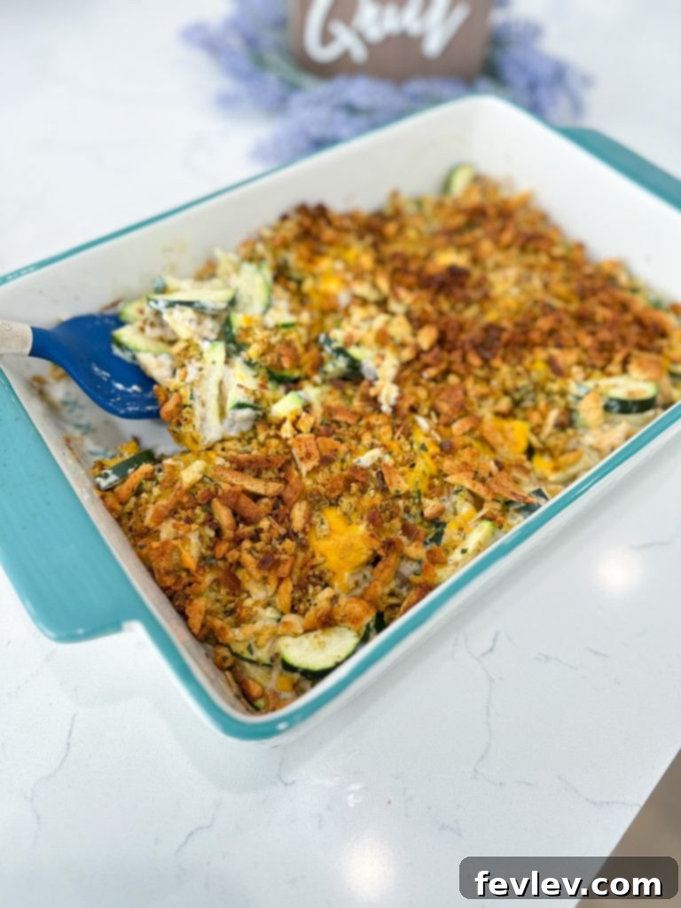 Ingredients for creamy chicken stuffing casserole with zucchini