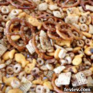 Delicious Ranch Party Mix in a bowl, ready for sharing