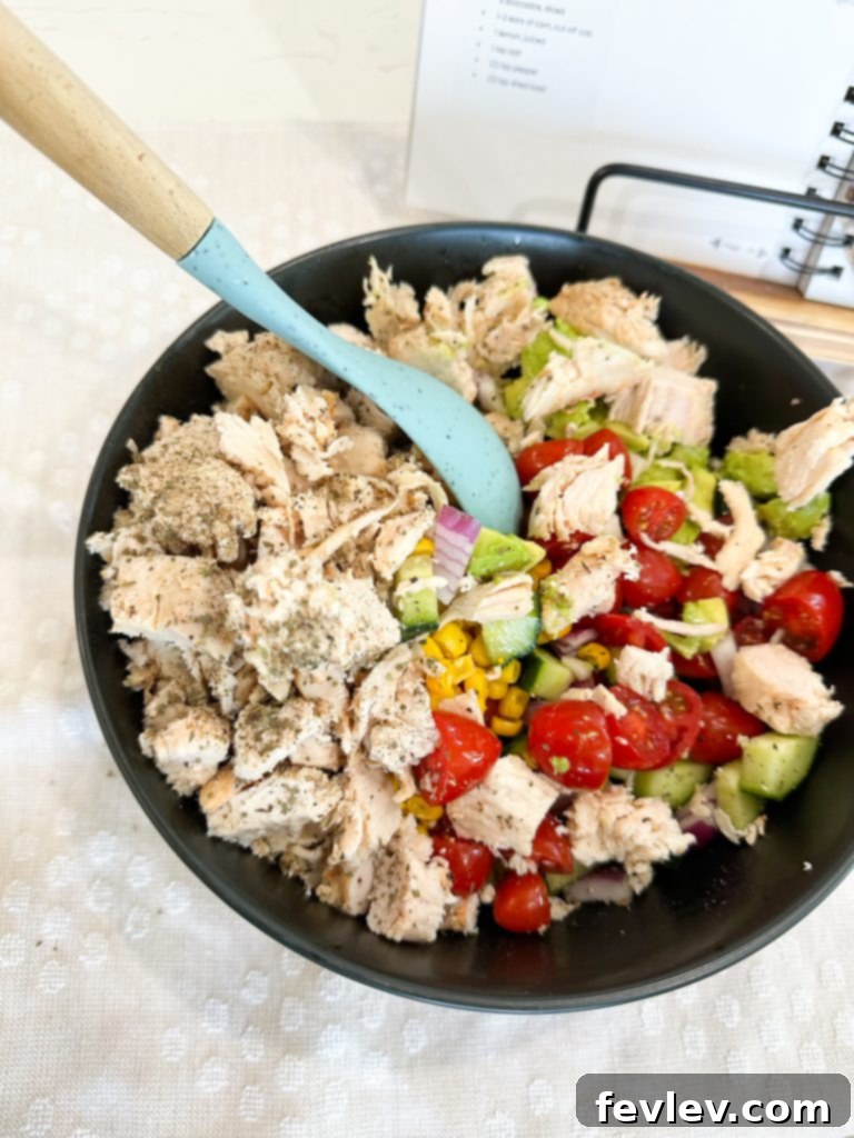Avocado corn salad storage tips