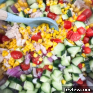 Avocado corn salad recipe image