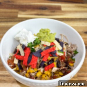One-Pot Chicken Burrito Bowls 6 easy slow cooker chicken burrito bowl
