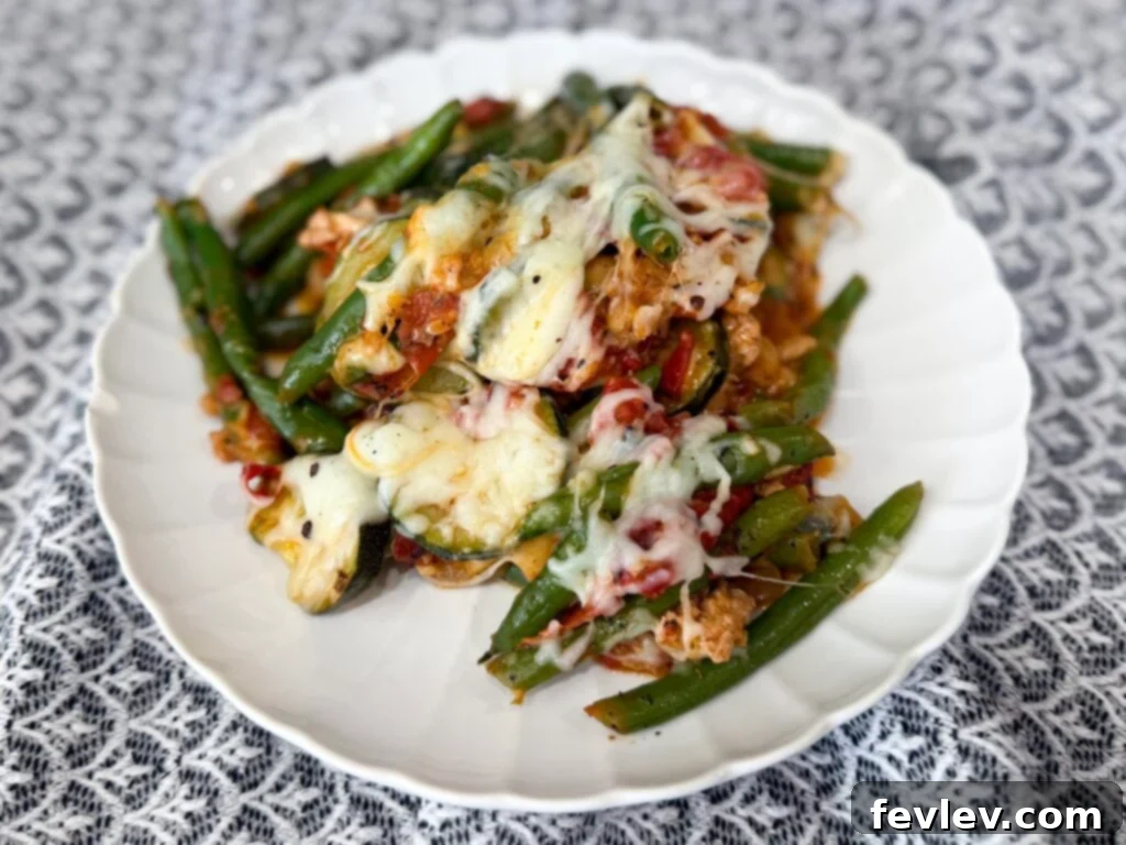 Wholesome Low-Carb Turkey and Veggie Skillet 11 Easy low-carb zucchini turkey skillet ready to be served