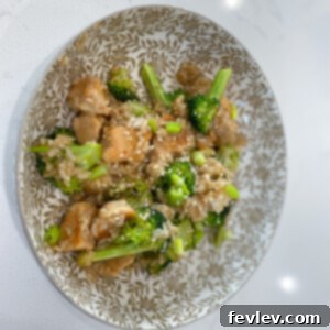 Delicious Sweet Honey Chicken with Rice and Broccoli