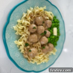 Slow Cooker Swedish Meatballs