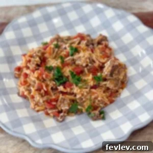 Simple Italian Sausage and Rice dinner