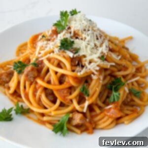 One-Pot Spaghetti with Sausage