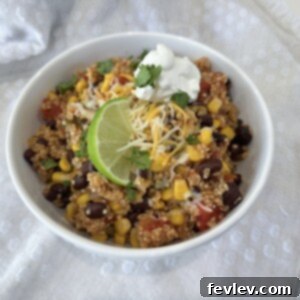Easy Mexican Quinoa 7 one-pot mexican quinoa