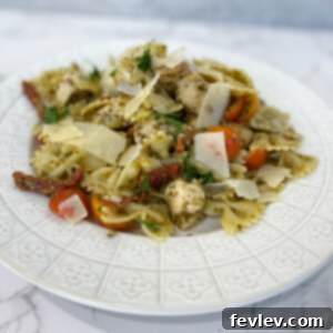 sun-dried tomato chicken pasta