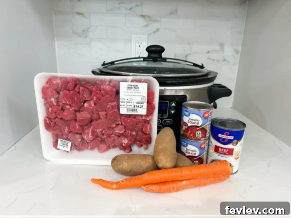 Effortless Slow Cooker Beef Stew 2 Slow Cooker Easy Beef Stew