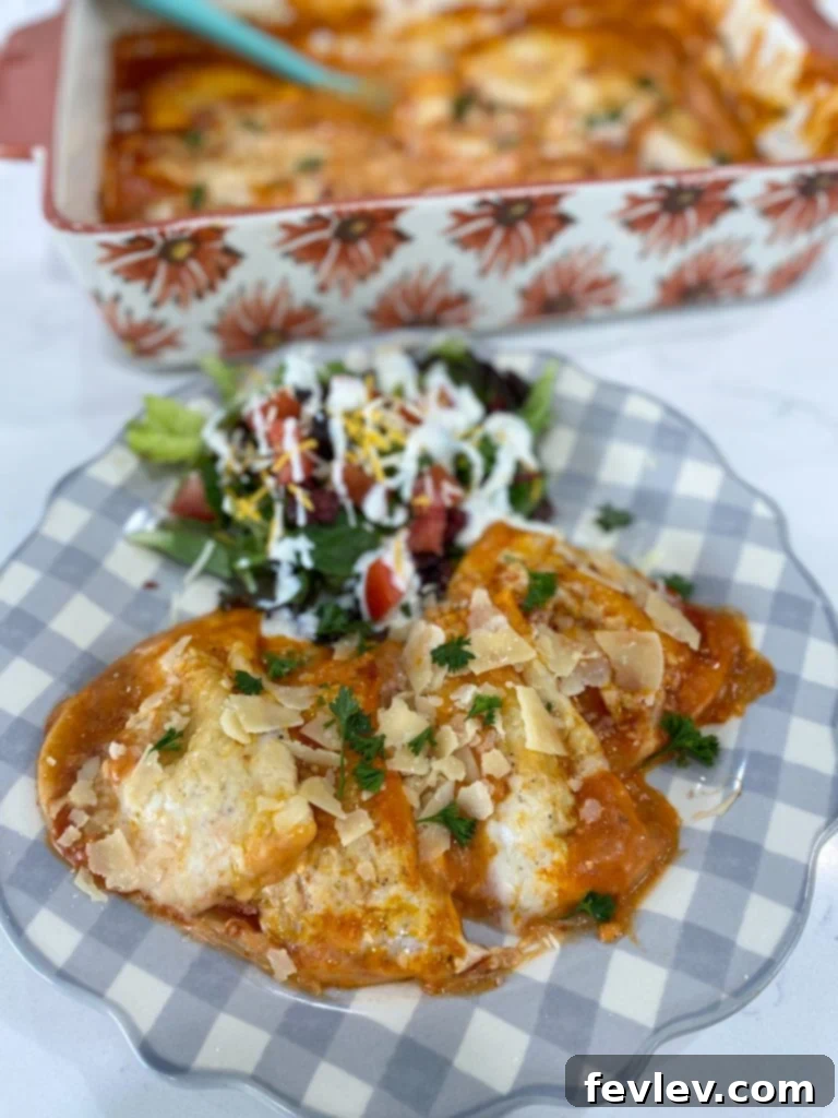 Delicious Cheesy Pierogi Casserole baked to golden perfection with melted cheese and sauces.