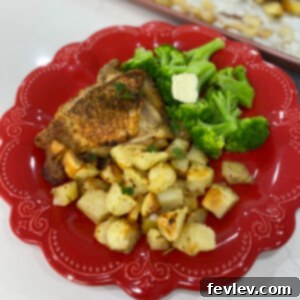 Sheet Pan Greek Chicken Thighs with Potatoes