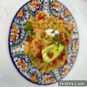 Slow Cooker Chicken Enchilada Pasta
