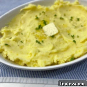 garlic herb mashed potatoes
