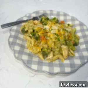 Cheesy Chicken and Broccoli Pasta