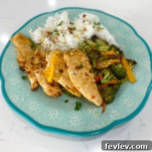 Zesty Healthy Orange Chicken recipe image