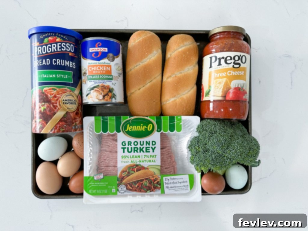 Delicious Sheet Pan Turkey Meatball Subs with vibrant roasted vegetables, ready to eat.