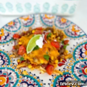 Southwest Mexican Macaroni and Cheese Casserole
