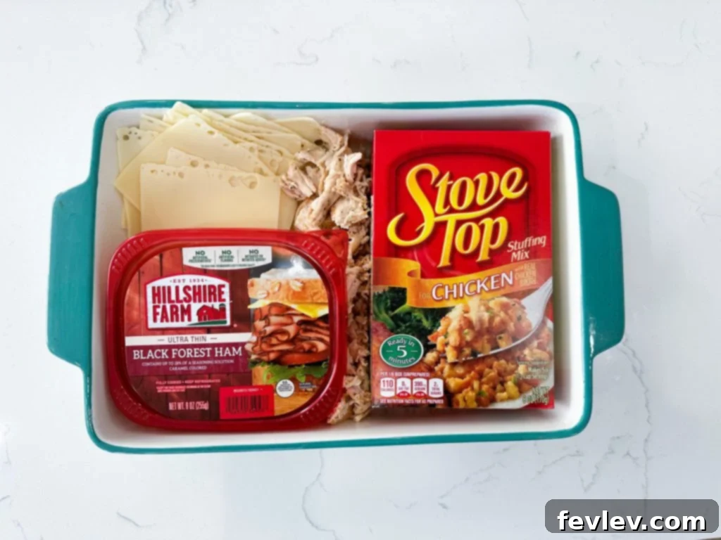 Delicious and Easy Chicken Cordon Bleu Casserole